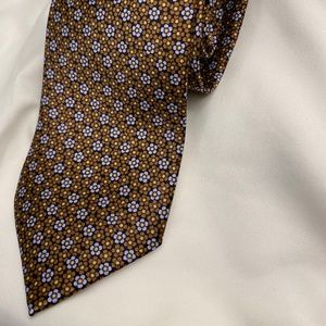 Dulcepunta Men's Tie | Violet Earth Tone Floral